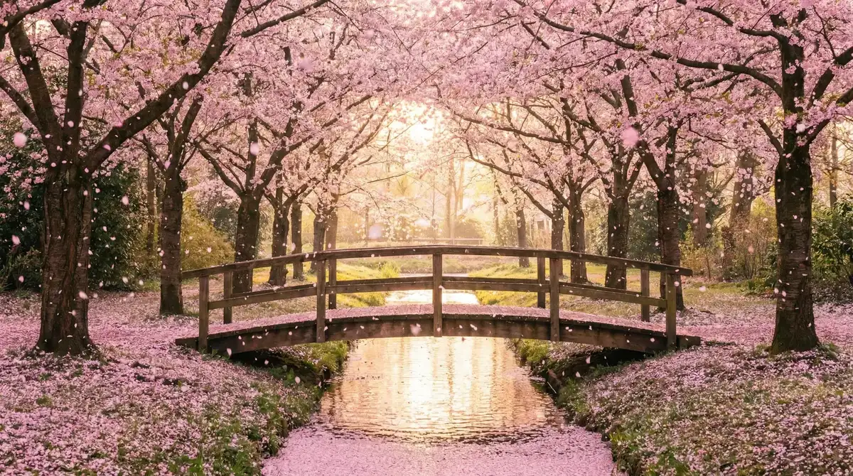 樱花桥畔 - 日本一本和二本三本的区别是视频 唯美风景